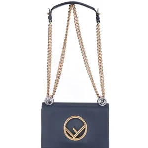 Fendi Kan I Shoulder Bag – Dark Blue