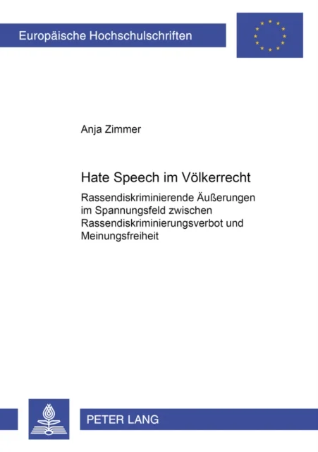 Hate Speech im Voelkerrecht