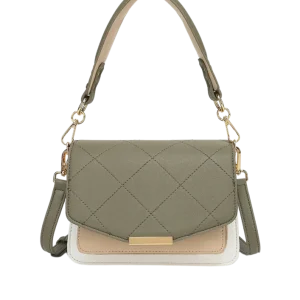 Blanca Bag Medium – Army/White/Beige