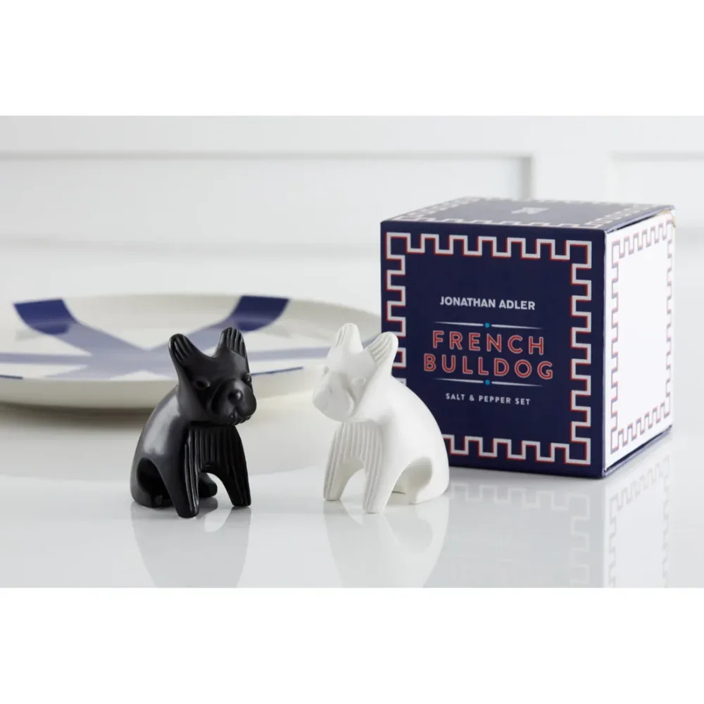 French Bulldog S&P - Black/White - Bilde 2