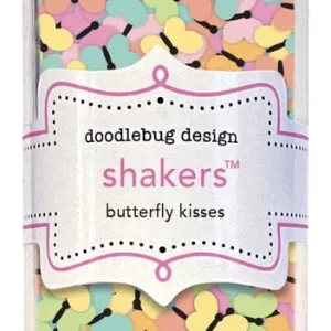 Doodlebug Design – Butterfly kisses shakers- små sommerfugler Doodlebug Design – Butterfly kisses shakers- små sommerfugler