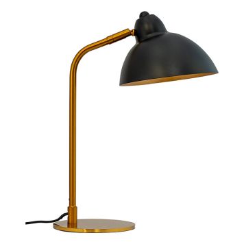 BORDLAMPE DYBERG LARSEN FUTURA SVART/MESSING