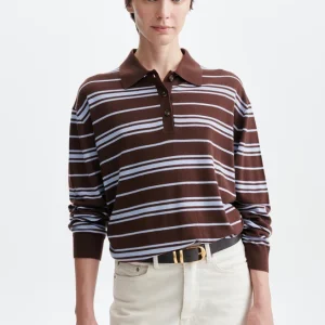VANESSA BRUNO – Hadrien Sweater – Chocolat/Denim VANESSA BRUNO – Hadrien Sweater – Chocolat/Denim