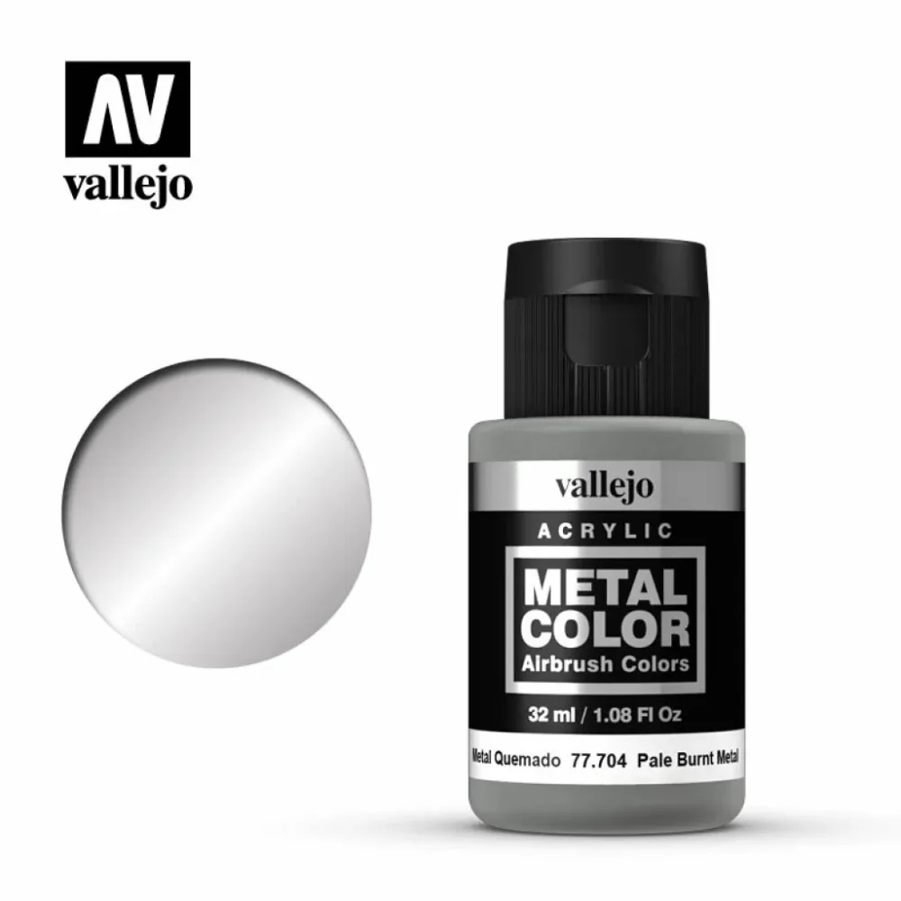 Vallejo Metal Color 77.704 – Pale Burnt Metal 32ml