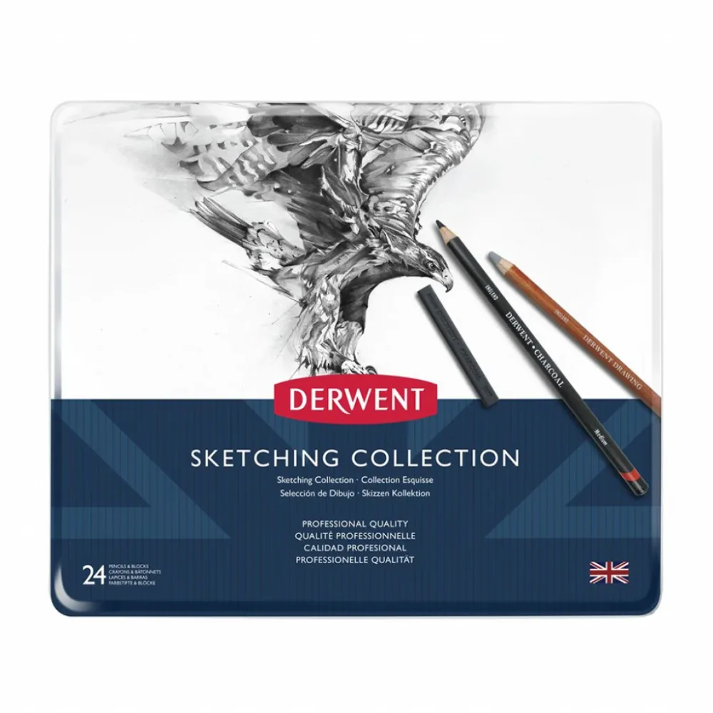 Derwent – Sketching Collection, 24stk