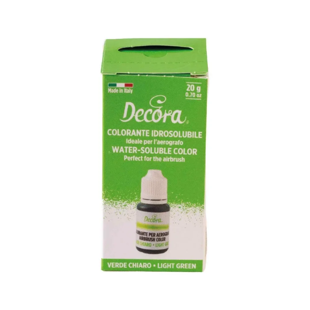 Decora flytende farge Lys grønn 20g - Bilde 2