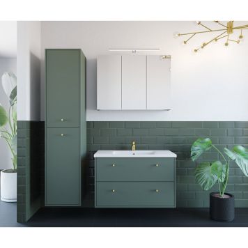 BADEROMSMØBEL CAMARGUE STOCKHOLM MATT 90 CM