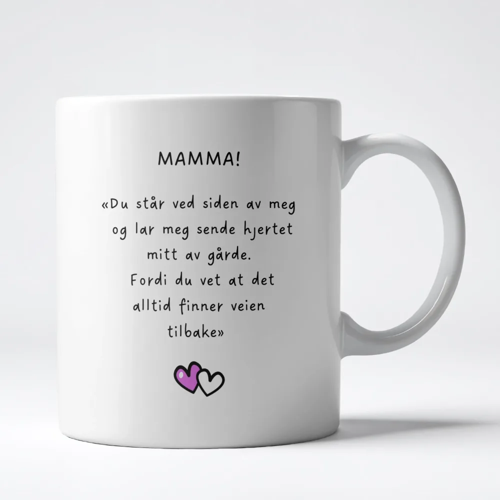 I WILL ALWAYS LOVE YOU MOM No10 – KERAMIKKRUS - Bilde 3