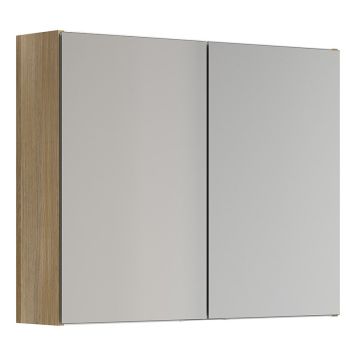 SPEILSKAP SCANBAD SELECT UTEN BELYSNING VARM EIK 80CM
