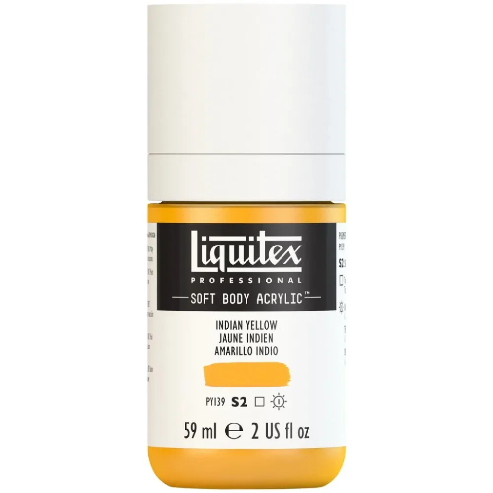 Liquitex Soft Body 59ml - 324 Indian Yellow S2