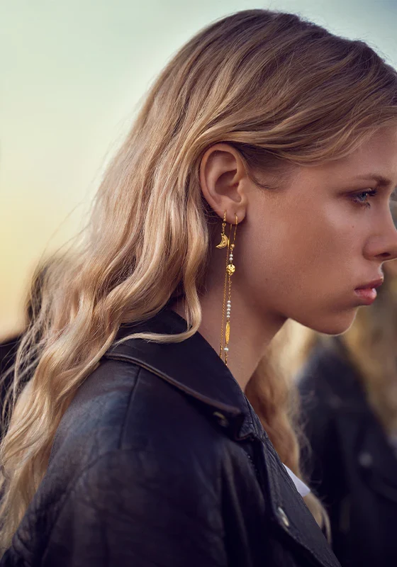 Odessa Earring - Gold - Bilde 3