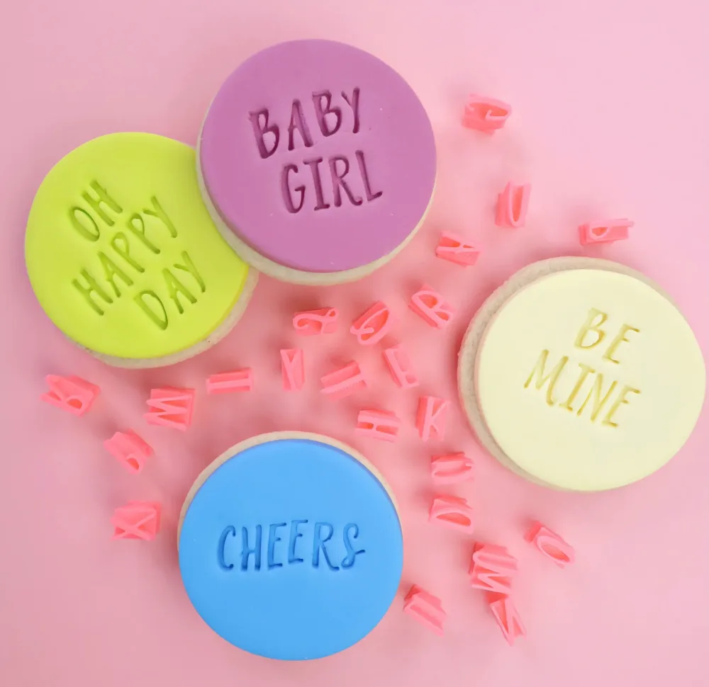 Sweet Stamp -Mini Message- Store bokstaver