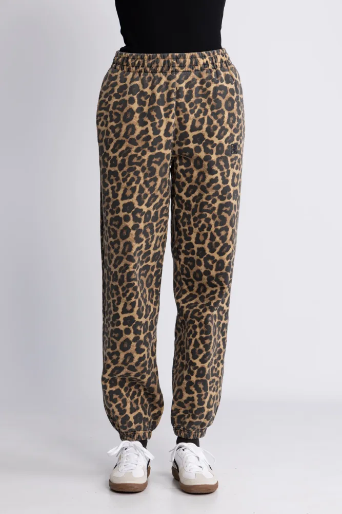 Karter Jogger Framed Monogram - Black And Brown Leopard - Bilde 3