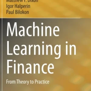 Machine Learning in Finance Machine Learning in Finance