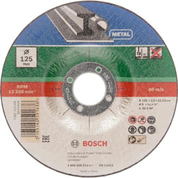 KAPPESKIVE FOR METALL BOSCH 5 STK