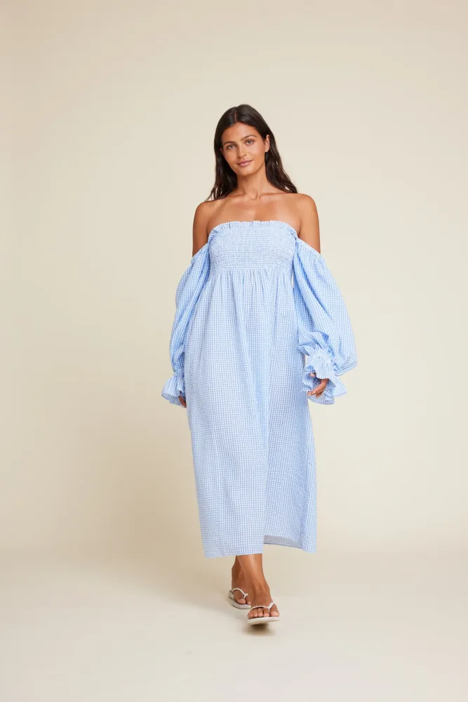 Alice Check - Light Blue - Bilde 2