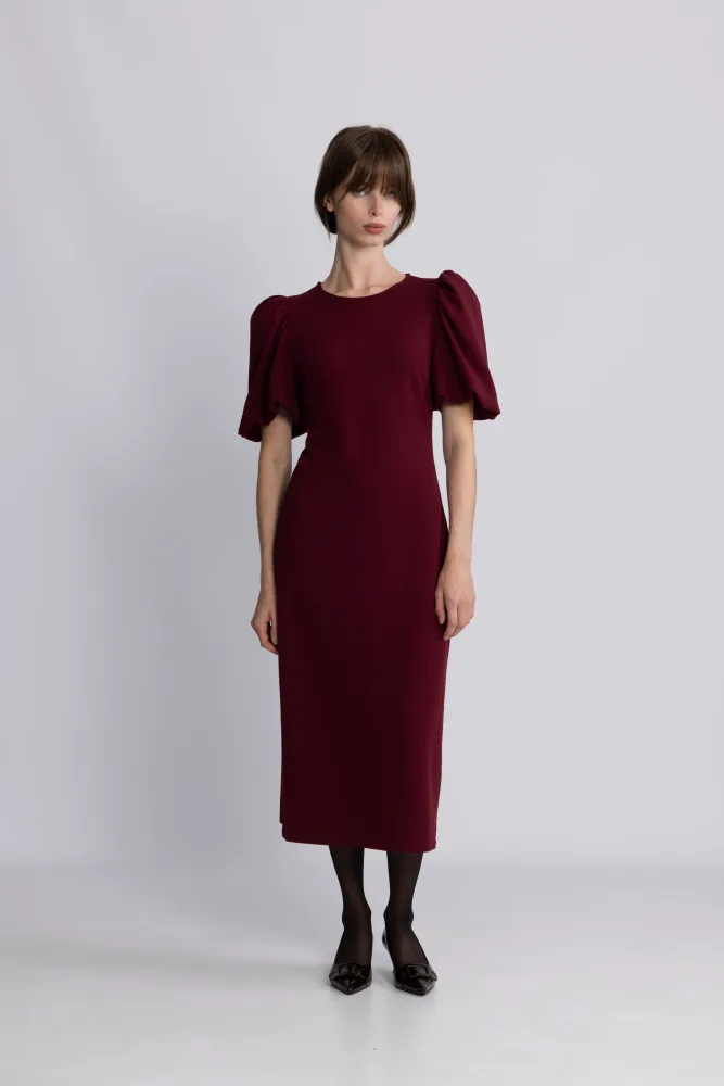 Cuba Dress - Burgundy - Bilde 2