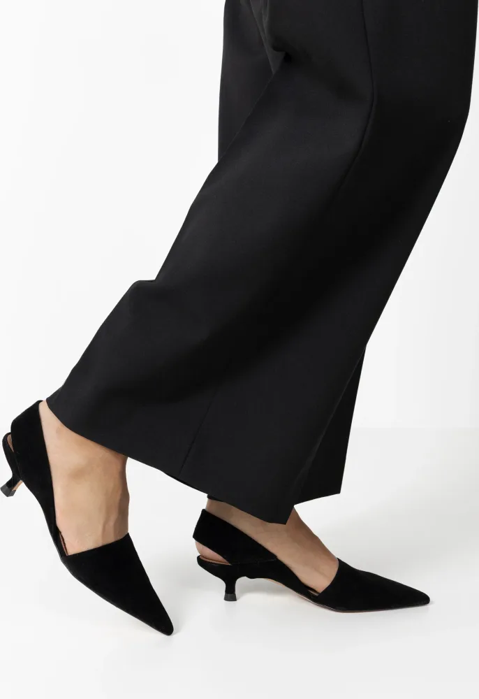 Ninni - Suede Black - Bilde 3