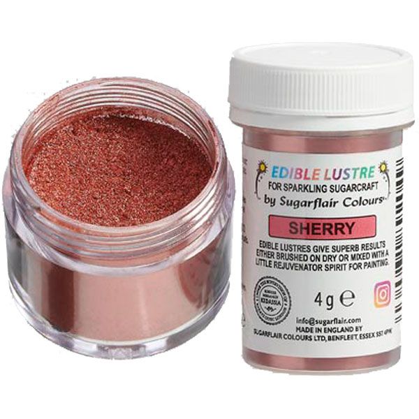 Sugarflair spiselig glitter Sherry, 4g Sugarflair spiselig glitter Sherry, 4g