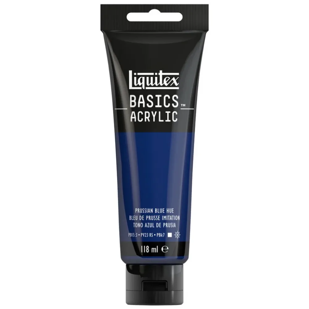Liquitex Basics Acrylic 118ml - 320 Prussian Blue Hue S1
