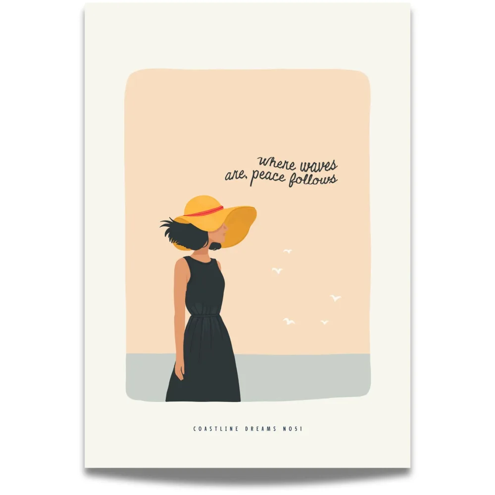 COASTLINE DREAMS No51 – PLAKAT COASTLINE DREAMS No51 – PLAKAT