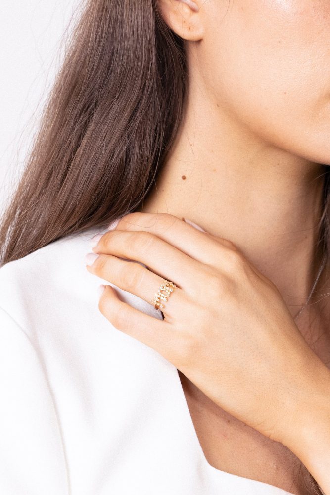 Mom Collet Ring - Gold - Bilde 3