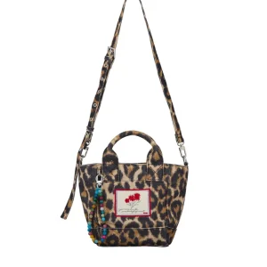 Leopa Canvas Gabby Bag – Black