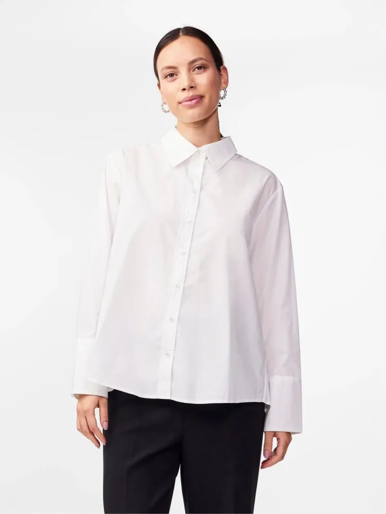 Yasroya Ls Shirt S. - Star White - Bilde 2