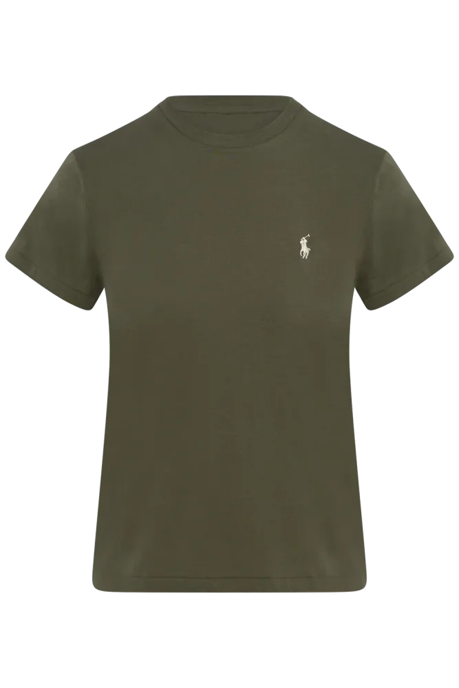 Knit-T-Shirt - Dense Olive