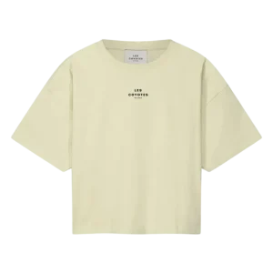 Logo Boxy-Fit Tee – White Jade