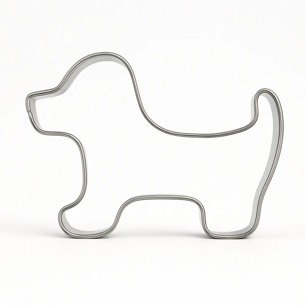 Pepperkakeform hund – 6,5 cm