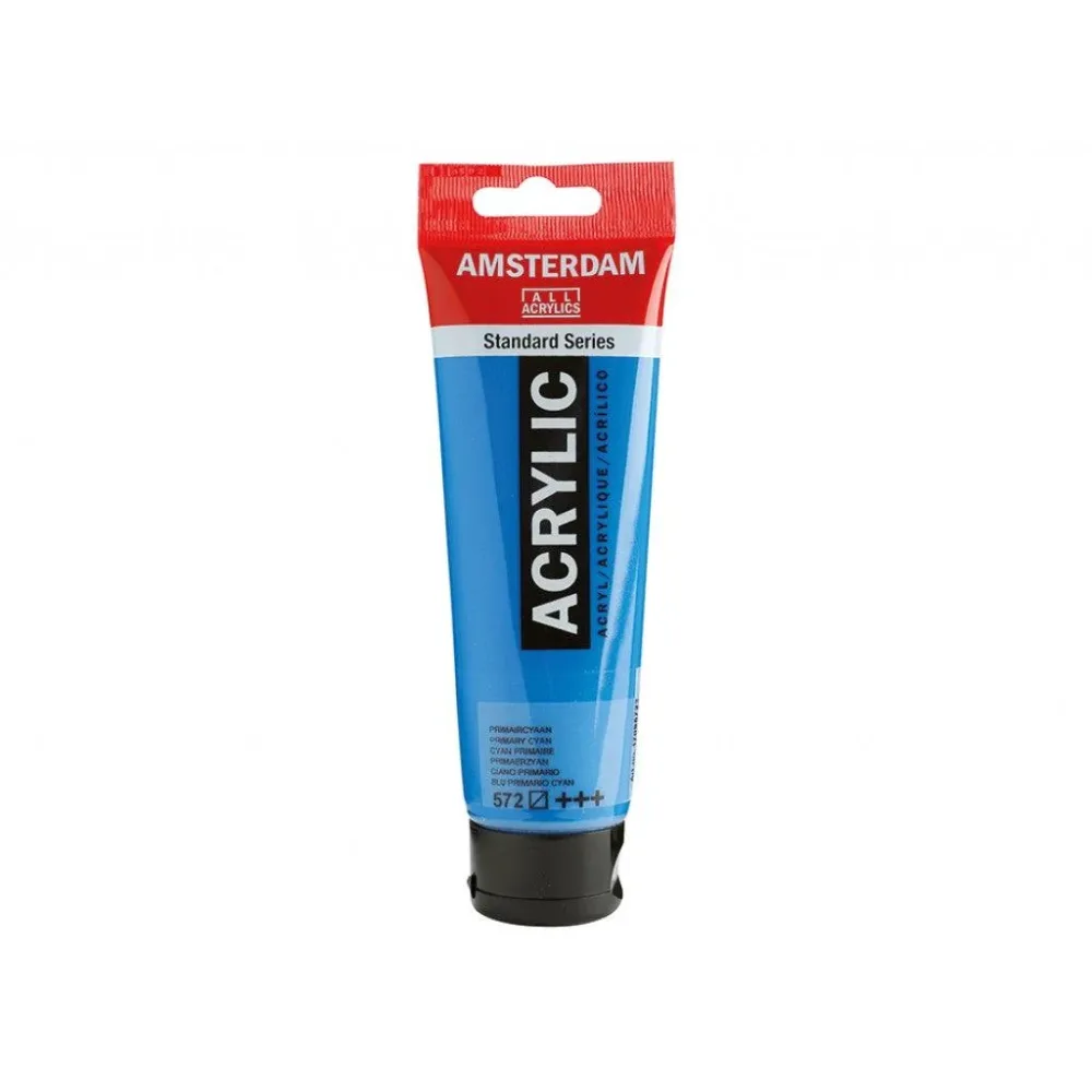 Amsterdam Standard 120ml – 572 Primary Cyan Amsterdam Standard 120ml – 572 Primary Cyan