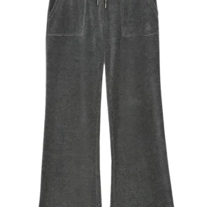 Layla Low Rise Flare Pocketed – Charcoal Marl