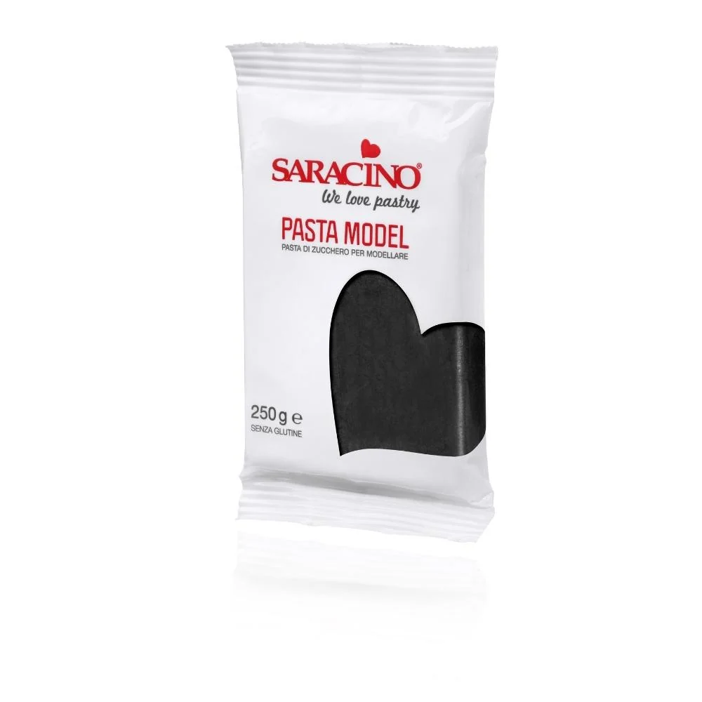 Saracino Modelleringspasta -Svart- 250g