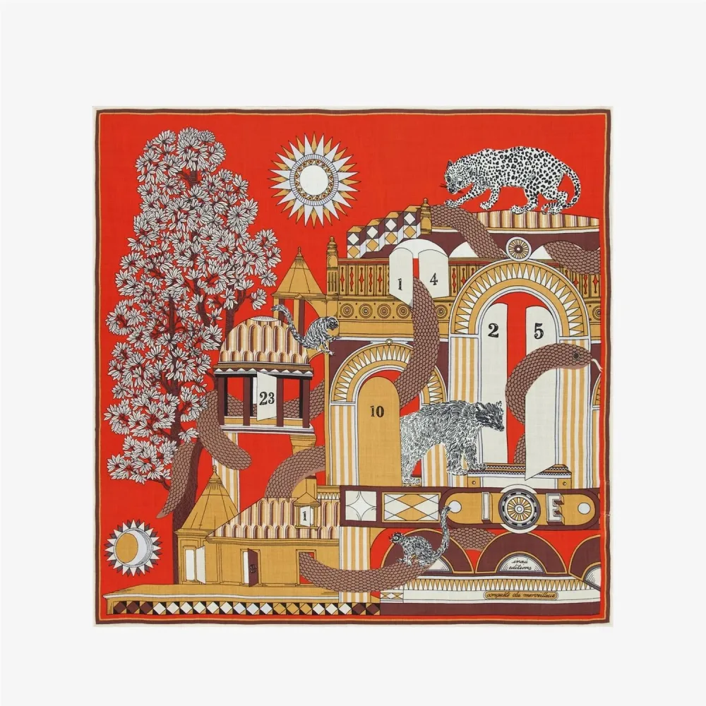 INOUI – Square Nicolas 100 – Rouge