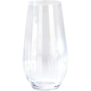 Glass stripet krystall  – 2 stk