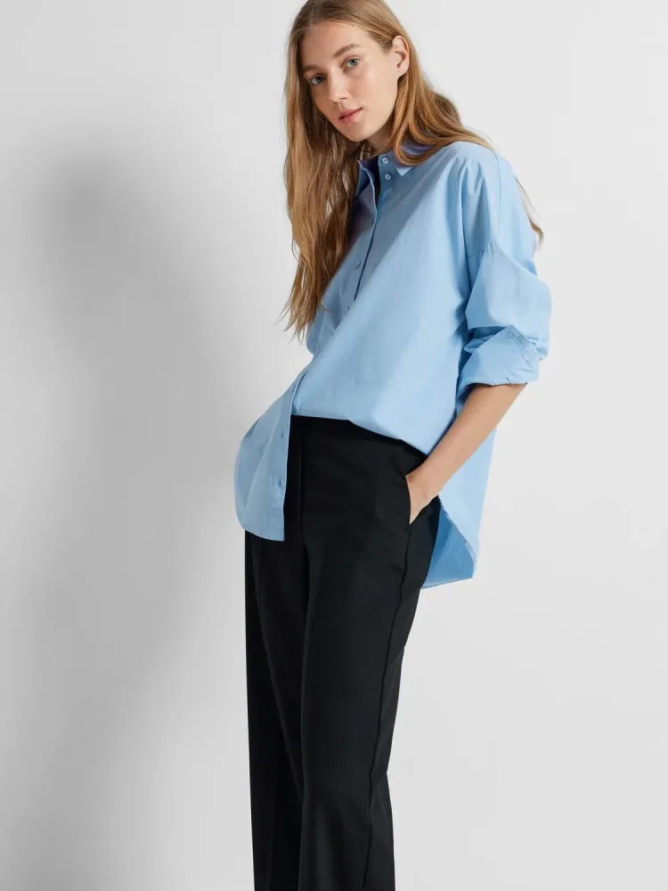 Dina-Sanni Ls Shirt - Cashmere Blue - Bilde 3