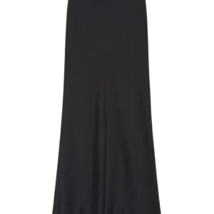 Bar Silk Skirt – Black