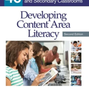 Developing Content Area Literacy Developing Content Area Literacy