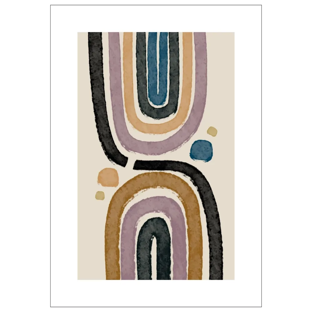 ABSTRACT LINES No1 - PLAKAT