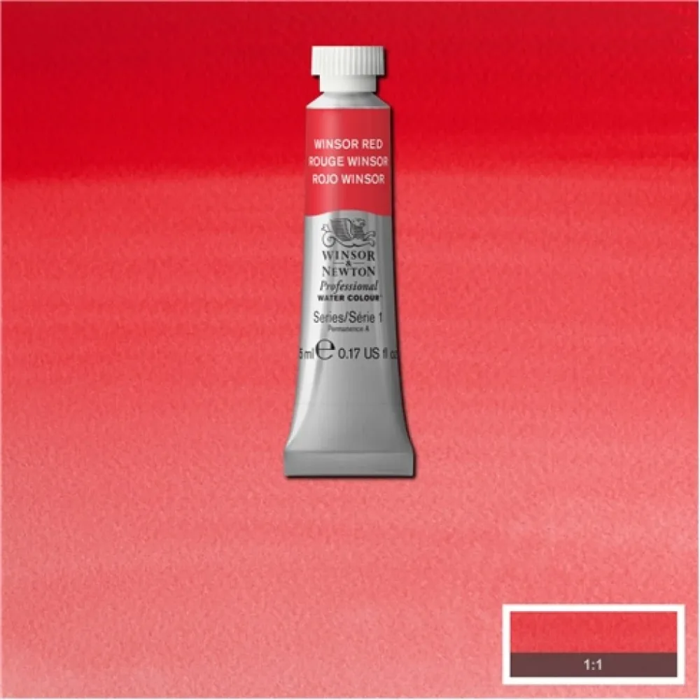 W&N - Artists Water Colour 5ml - 726 Winsor Red