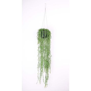 KUNSTIG PLANTE EMERALD SENECIO HENGEPLANTE I POTTE 70CM KUNSTIG PLANTE EMERALD SENECIO HENGEPLANTE I POTTE 70CM