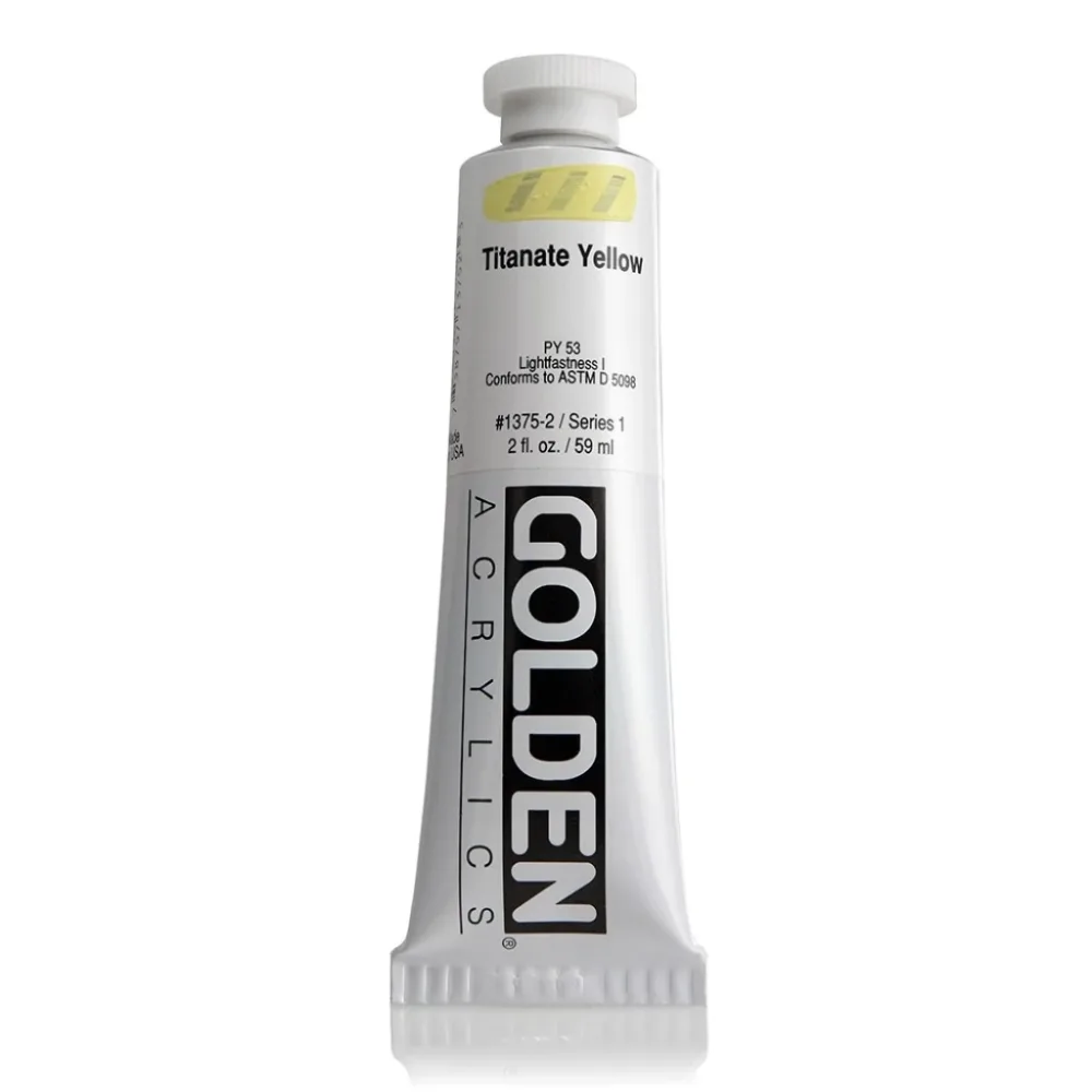 Golden - Heavy Body 59ml - 1375-2 Titanate Yellow
