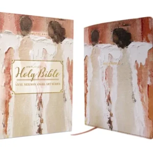 Amplified Holy Bible, Anne Neilson Angel Art Series, Double-Column Journal Edition, Leathersoft, Blush