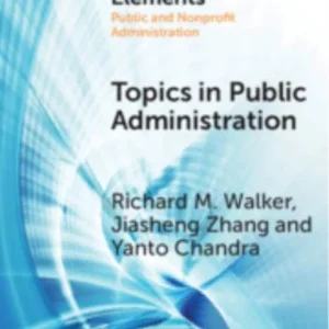 Topics in Public Administration Topics in Public Administration