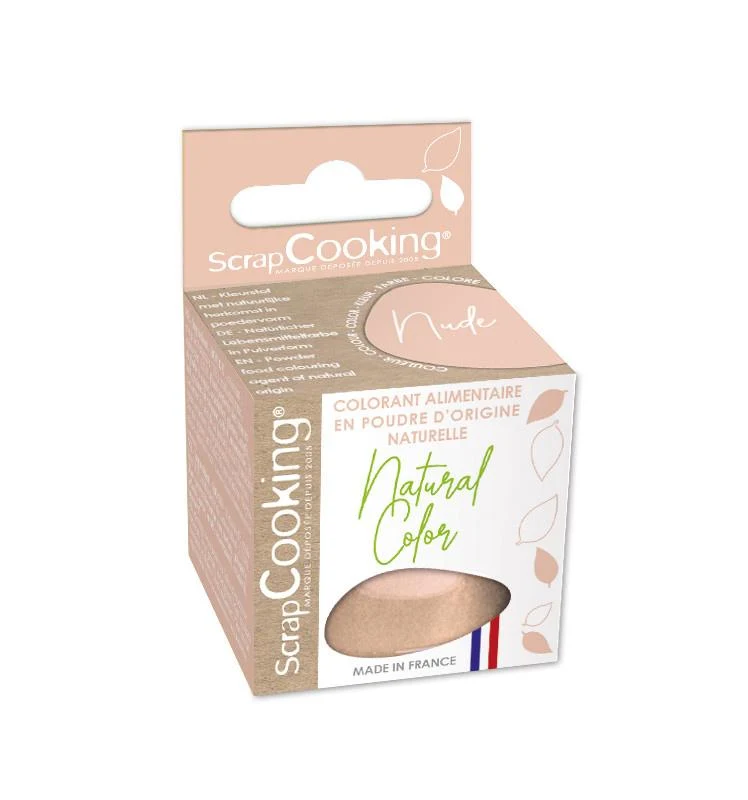 ScrapCooking Naturlig Pulverfarge Nude 10g