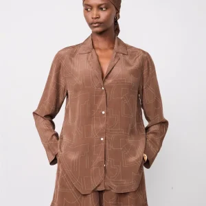 Officine Générale – Mabelle Shirt – Coco/Cream