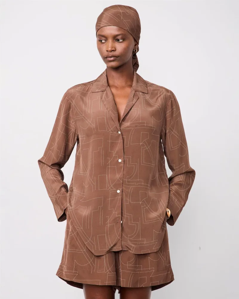 Officine Générale - Mabelle Shirt - Coco/Cream