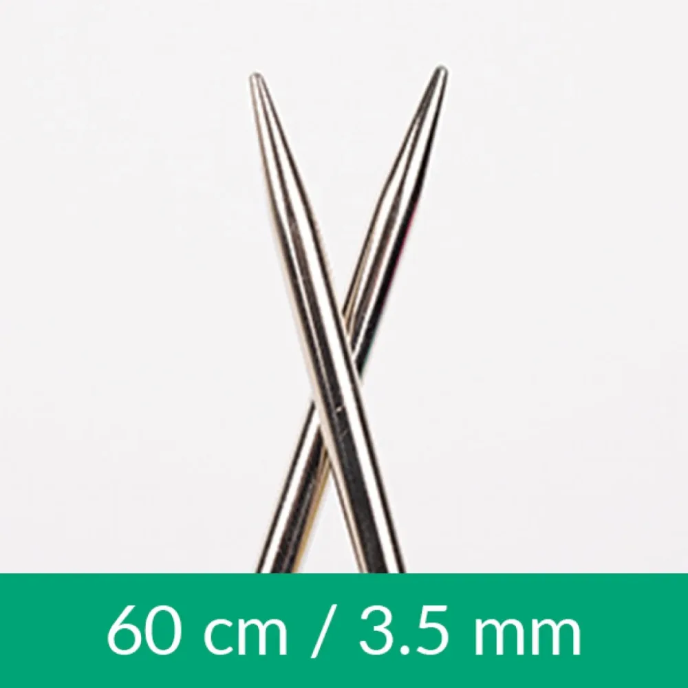 Drops Rundpinne Metall, 60cm - 3.50mm
