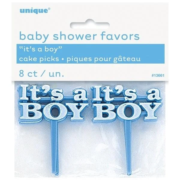Kakepinner -It´s a Boy- pk/8 Kakepinner -It´s a Boy- pk/8
